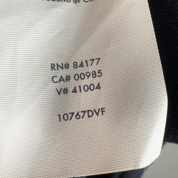 Diane Von Furstenberg Black Knit Wrap Dress Long Sleeve Belted Size P - Picture 9 of 9